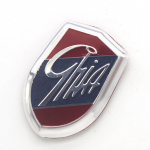 2 vnt. automobilio lipdukas GHIA &scaron;oninio skydo logotipo ženklelio lipduko emblemos lipdukas, tinkamas &bdquo;Ford&ldquo;