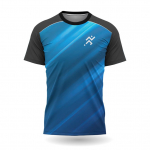 Vyri&scaron;ki mar&scaron;kinėliai lauke sportiniai bėgimo mar&scaron;kinėliai Juokingi gradiento ra&scaron;tai greitai džiūstantys trumpomis rankovėmis vasariniai laisvalaikio mar&scaron;kinėliai su O formos i&scaron;kirpte L