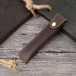 Retro Fountain Pen Case Genuine Leather Handmade Pencil Bag Pen Cover Stationery Creative Protective Cover School Supplies kava