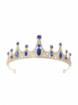 Princesės karūnos tiara vaiki&scaron;ka auk&scaron;čiausios klasės kri&scaron;tolo galvos juosta mergaičių galvos juosta mažos mergaitės gimtadienio karūna kūdikio plaukų segtukas