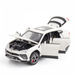 1/24 Lamborghini URUS Bison SUV lydinio sportinių automobilių modelis, liejiniai metaliniai visureigiai, automobilių modeliai, imitacija garso ir &scaron;viesos vaikams žaislai, dovana