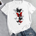 Drabužiai Kasdieniai Juokingi Meilė Saldi tendencija Vasaros mada Grafi&scaron;ki mar&scaron;kinėliai Unisex Top mar&scaron;kinėliai trumpomis rankovėmis moteri&scaron;ki FeUnisex marginti mar&scaron;kinėliai L