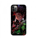 Coque Maniacase pour iPhone 15 Pro max Demon Slayer Tanjiro Kamado &eacute;nerv&eacute; manga anime