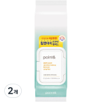 Point & Deep Clean Lip & Eye Remover Long Pad 88p, 2 pieces white
