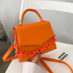 Prabangios grandinėlės Crossbody Krep&scaron;ys Moteri&scaron;kas Vienspalvis Krep&scaron;ys per petį Mažas Kvadratinis Messenger Bag Falp Rankinė Pirkinių Piniginė 20*6*16cm raudona