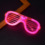 &Scaron;viečiantys akiniai Baras Vakarėlis Koncertinis rekvizitas Fluorescencinis LED &Scaron;vytintis naktinis vakarėlio fotorekvizitas Vaikų gimtadienio vakarėlio dekoras žalia