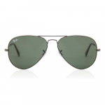 Ray Ban Rb3025 Aviator Dideli Metaliniai W0879 Unisex Akiniai nuo Saulės Gunmetal/58