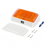12V RV LED Verandos &Scaron;viestuvas su Jungikliu Vandeniui Atsparūs Sieniniai &Scaron;viestuvai Markizės Kemperio Lempa Priekaba A1Q9 oranžinė