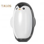 &bdquo;Penguin Shape&ldquo; daugkartinio naudojimo pūkų ritininis rutulys &bdquo;Super Sticky Gel&ldquo; daugkartinio naudojimo plaunamas kompakti&scaron;kas kelioninio dydžio drabužių pūkelių valiklis dangaus mėlyna spalva
