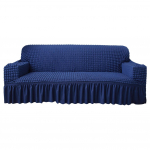 Sofos užvalkalas su sijonu Universalus fotelis Easy Fit Svetainės sofos užvalkalas Plaunamas, patvarus, tamprus baldų apsaugas 1 Seater(90-140cm)