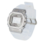 CASIO Casio G-SHOCK G-Shock Laikrodis Vyri&scaron;kas Moteri&scaron;kas Skaitmeninis Metalinis Kaukėtas Kaukėtas Skeletas GM-5600SCM-1 [Prekė] gray