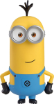 Nendoroid Minionai Kevinas, ne skalės, plastikinė, dažyta, judinama figūrėlė gray