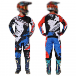 motokroso pavarų komplektas vaikams 4 5 6 7 8 9 10 11 12 13 metų Jaunimas vaikas Motociklas berniukas Mergaitė Jersey Pant Kits lenktyninis kostiumas Visureigis Enduro MX MTB M-22