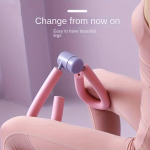 1 vnt dubens dugno raumenų treniruoklis, &scaron;launų treniruoklis, skirtas atsistatymui po gimdymo, kūno formavimui, kojų ir sėdmenų treniruotėms rožinė