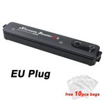Maisto vakuuminis sandariklis Vakuuminis mai&scaron;elis Plastikinis sandariklis Buitinis mažų maisto pakuočių automatinis sandariklis EU plug