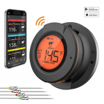 Maisto gaminimas Bluetooth belaidis BBQ nuotolinis termometras zondas I&scaron;manusis skaitmeninis Bluetooth kepsninės termometras Nemokamas programos valdymas