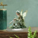 Pasakos formos akrilo ženklo statula su stovu, dovanos dekoravimo figūrėlės skulptūra svetainei