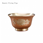 2 vnt. metalinis Buda &Scaron;ventojo vandens puodelis namų ūkio Buda prie&scaron;ais varinis vyno stiklas vandens valymo puodelis feng&scaron;ui ornamentas