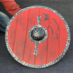 Ragnar Lothbrok Kovos Nudėvėti Vikingų Skydai Viduramžių LARP Vaidmenų Žaidimų Skydai Namų ir Biuro Dekoras Skydas Geriausia Dovana Mylimam
