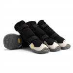 Ilgi batai &scaron;unims, ilgaauliai, atsparūs dėvėjimuisi lauko sportiniai naminių &scaron;unų batai L juoda