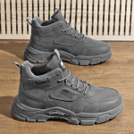 Auk&scaron;takulniai vyri&scaron;ki batai 2024 rudens nauja tendencija sportiniai darbo vietai atsparūs dilimui darbo apsaugos alpinizmo laisvalaikio įrankių vėjo Martin batai 39 pilka spalva
