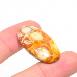 Ghost Eye Jasper 2x3.6mm Natural Cabochon Fine Loose 31.45Cts. n8r00 rožinė