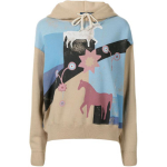 Polo Ralph Lauren FW21 Ra&scaron;tuotas Fleece Puloveris su Gobtuvu Moteri&scaron;ki gobtuvai Ruda 211843242-001 XS