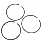 3 vnt. Stūmoklinių žiedų 90 mm Oro siurblio priedai 4 kW 7,5 kW varikliui 0,68 0,98 Oro kompresorius