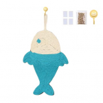 Sizalio kačių draskyklės kilimėlis animacinio dizaino kačių draskymo pagalvėlė su lipnia juosta grindims, sienoms sofai, kilimui, baldams apsaugoti Chick