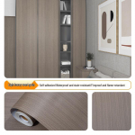 Patobulinti medžio ra&scaron;to lipnūs tapetai: Vandeniui atsparus ir drėgmei atsparus baldams, spintoms, durims ir MDF renovacijoms. 120cm x 10m