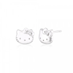 Sanrio Hello Kitty Papuo&scaron;alai Nauja &Scaron;irdies Kolekcija Firminiai Sidabriniai Auskarai Hlse364