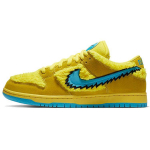 Grateful Dead x Nike Dunk Low SB Geltonasis Lokys Unisex Sportbačiai Opti-Yellow Mėlyni-Fury CJ5378-700 36.5 yellow