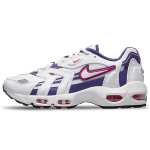 Nike Air Max 96 2 White Grape Ice Moteri&scaron;ki sportbačiai Metalinis sidabras Kometa raudona DA2230-100 36.5