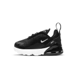 Nike Air Max 270 TD Juodi Balti Kūdikių Sportbačiai Angracito DD1646-002 23.5