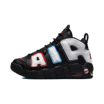 Nike Air More Uptempo GS Didelis Oro Kūdikio Sportbačiai Juodi Balti Pro-Žali DQ7780-001 38