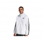 Adidas SS25 Patogus universalus sportinis dryžuotas laisvalaikio &scaron;varkas vyri&scaron;kas &scaron;varkas baltas JF3682 XL white