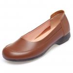 Madingi natūralios odos moteri&scaron;ki seklių batų vienetai Moteri&scaron;ki auk&scaron;takulniai Madingi didelio dydžio žemi kulniukai Jaukūs mink&scaron;ti padai Mokasinai Laisvalaikio batai 35