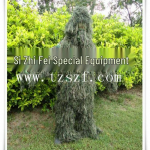 Jiangsu Ghillie medžioklės kamufliažinis kostiumas su profesionaliu kamufliažiniu tinklu 1000+ Units