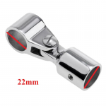 Nerūdijančio plieno 316 Boat Bimini Top Fitting Slydimo dangtelis Slydimo rankovės Vamzdis ąsos galo dangtelis Žandikaulio slydimo spaustukas I&scaron;orinis akutės galo baldakimo vonia