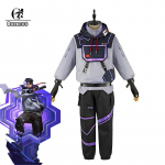 Prie&scaron; Iso Cosplay Kostiumas Žaidimas Valorant Iso Cosplay Kostiumas Vyri&scaron;kas Kovinis Uniforma Helovino &Scaron;ventės Apranga L