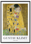 Plakat Gustav Klimt kiss 21x30 cm