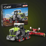 Kiekvienas 1336 vnt. 1:32 Žinomi CLAAS Miesto Žemės ūkio Transporto Priemonės Statybiniai Blokeliai MOC Bricksley Dizaino Sunkvežimio Blokeliai Žaislai Vaikų Dovanos