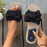 Mada Moteri&scaron;ki &scaron;lepetės Mados tendencija Kaspinas Neslystantys sandalai Atsparūs dėvėjimuisi Patogus Mink&scaron;tas padas Plok&scaron;čiapadės &scaron;lepetės Namų &scaron;lepetės Moterims 35