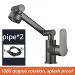 1080&deg; pasukamas vonios kriauklės mai&scaron;ytuvas, kriauklės mai&scaron;ytuvas, mai&scaron;ytuvas, montuojamas ant stalvir&scaron;io, apsaugantis nuo purslų, vandens čiaupas, du&scaron;o galvutė, aeratoriai, vandens armatūra, vamzdis x 2 G1/2