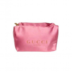 Moterims violetinės-raudonos spalvos satininė kosmetinė, tualeto reikmenų krep&scaron;ys ir didelės talpos laikymo krep&scaron;ys, tinkamas kelionėms GUCCI-GIFT-81