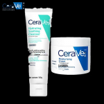 CeraVe Raminamasis drėkinamasis prausiklis ir drėkinamasis kremas rinkinys