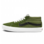 Vans Sk8 Mid žemi riedlenčių batai Unisex Tamsiai žali Vans VN0A3WM3WZ6 34.5