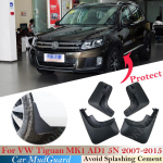 Purvasaugiai Volkswagen VW Tiguan MK1 AD1 5N 2007 ~ 2015 Purvasaugiai Sparno Purvasaugio Sargas Purvo Atbaidytuvas Automobilio Styline Priekinis Galinis 4 pcs - Mudguards
