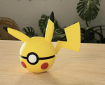 Pok&eacute; Kamuoliukas Pokemono Forma Rutulio Figūrėlės Modelis Statulėlė Stalo Ornamentas 3D Spausdintas Modelis Madingas Žaislas Staigmena Dovana Kolekcionuojamas