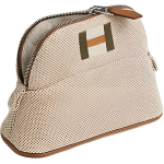 Hermes Bolide Casaque 16 Sidabrinė Sagtis Medvilninis Kelioninis Laikymo Mai&scaron;elis Moteri&scaron;ki krep&scaron;iai &Scaron;viesiai Pilkas H103970MV05 Box Included